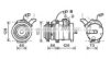 AVA QUALITY COOLING MTK228 Compressor, air conditioning